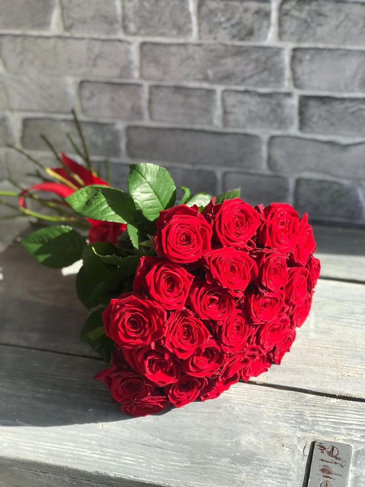 Букет Красные розы Фридом в Болхове