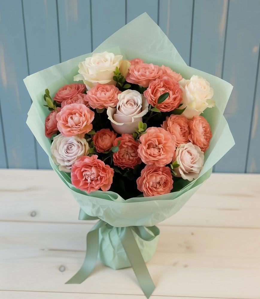 Букет цветов из: Розы в Болхове