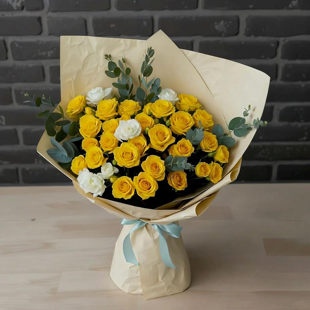 Букет цветов из: Розы в Болхове