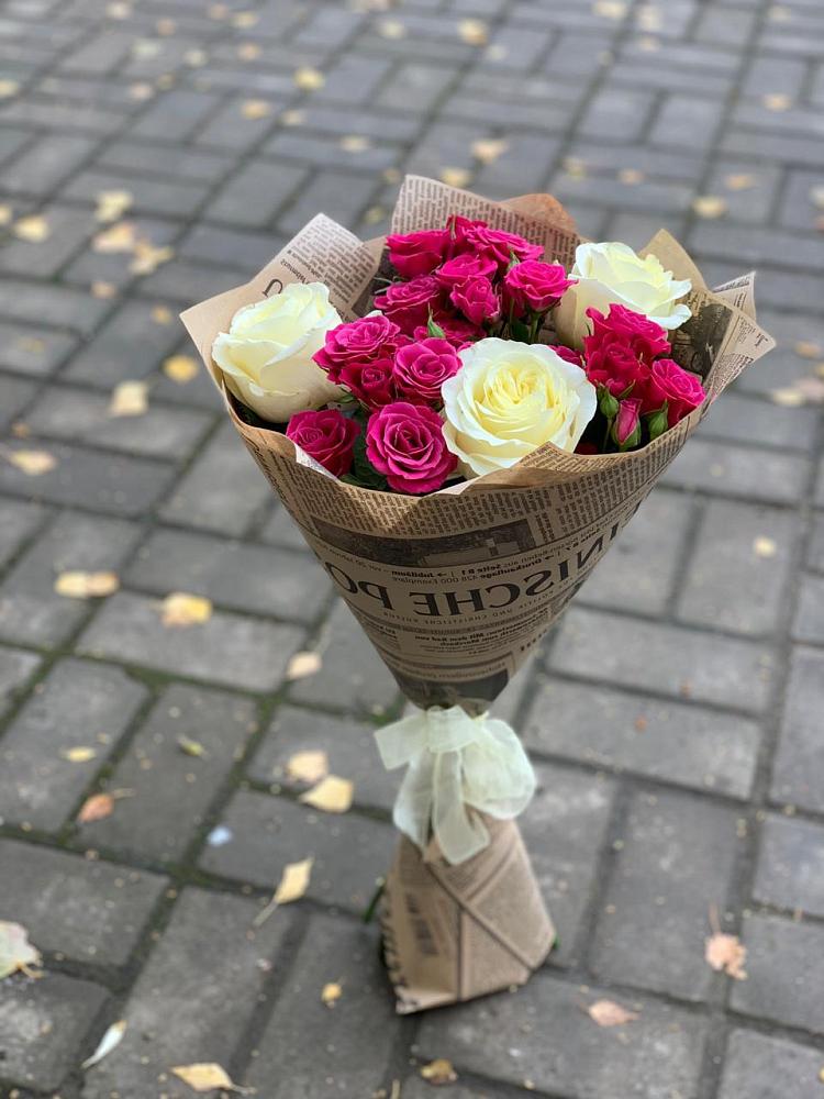 Букет цветов из: Розы в Болхове