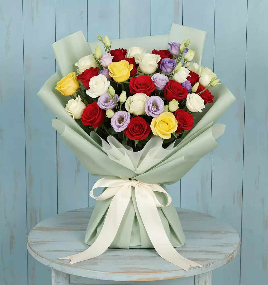 Букет цветов из: Розы в Болхове